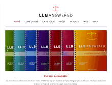 Tablet Screenshot of llbanswered.com